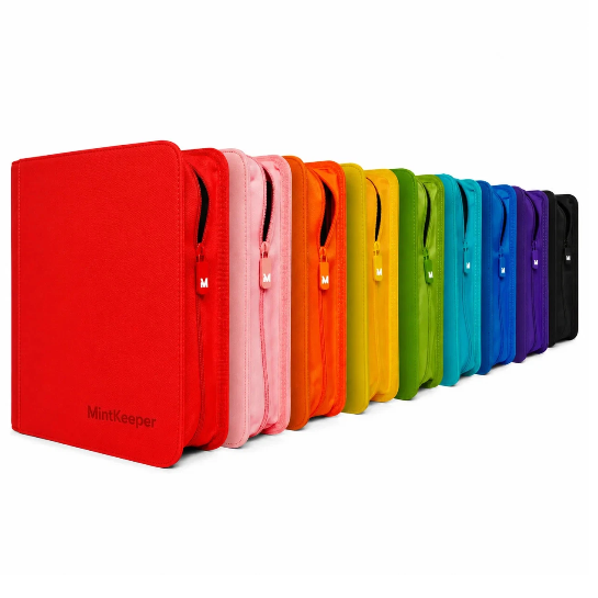 MintKeeper 4-Pocket Premium Zip Trading Card Binder
