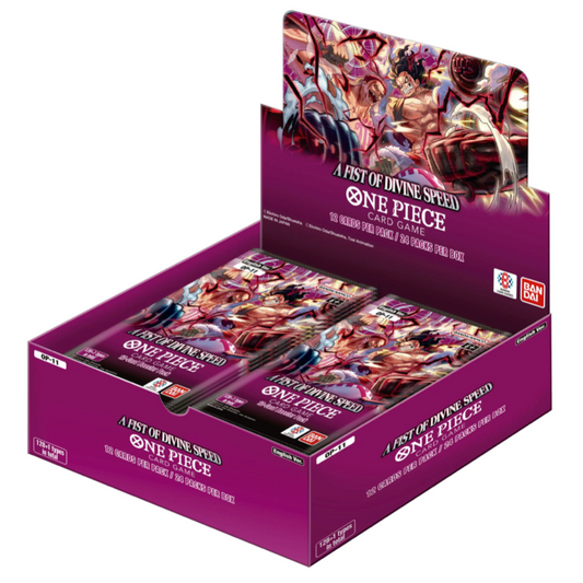 One Piece Card Game A Fist of Divine Speed OP-11 Booster Box
