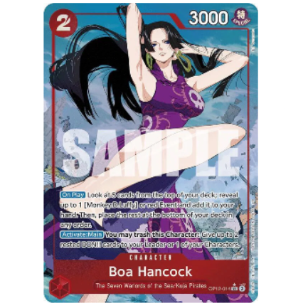 One Piece CG Boa Hancock *Alternate Art* Legacy of the Master OP12-014