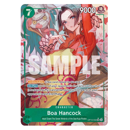 One Piece CG Boa Hancock *Alternate Art* The Time Of Battle OP16-032
