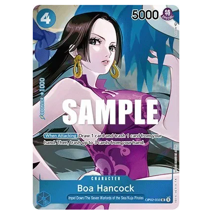 One Piece CG Boa Hancock *Box Topper* Paramount War OP02-059