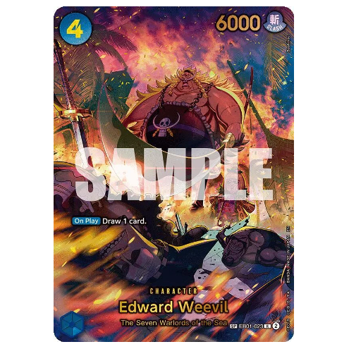 One Piece CG Edward Weevil SP The Azure Sea's Seven EB01-023