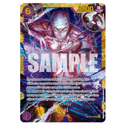 One Piece CG Enel Adventure on Kami's Island OP15-118