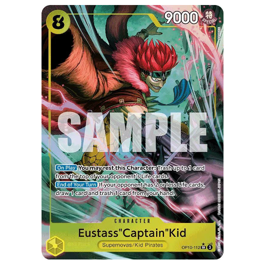 One Piece CG Eustass"Captain"Kid Royal Blood OP10-112