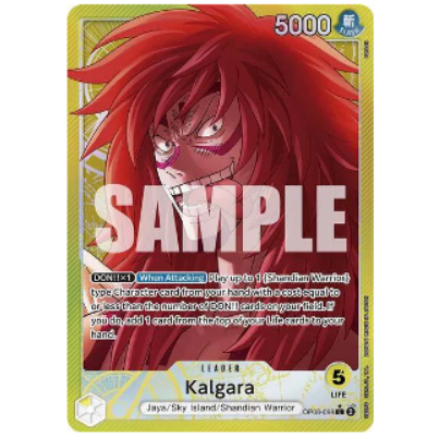 One Piece CG Kalgara *Parallel* Two Legends OP08-098