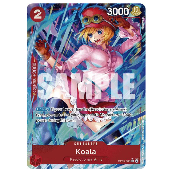 One Piece CG Koala *Alternate Art* Premium Booster OP05-006
