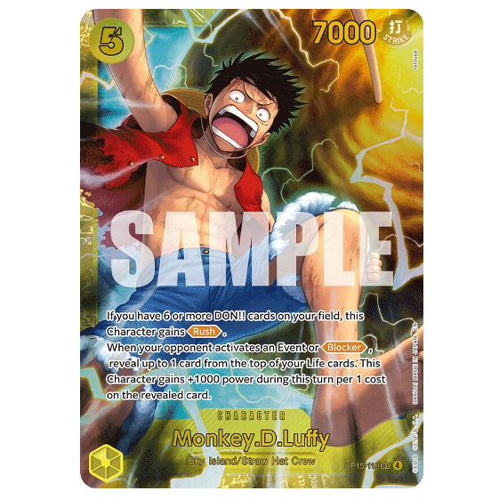 One Piece CG Monkey.D.Luffy Adventure on Kami's Island OP15-119