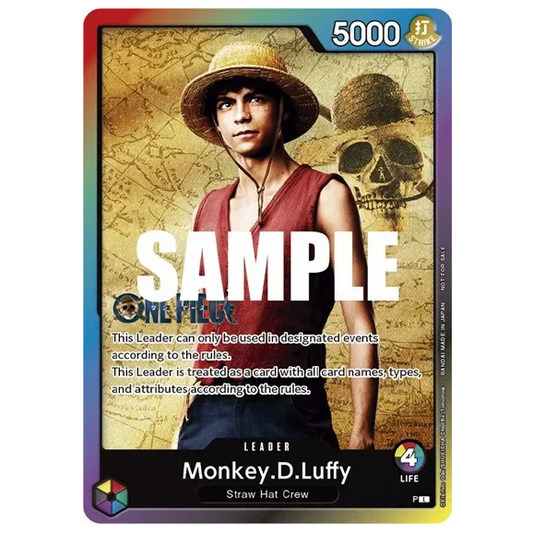 One Piece CG Monkey.D.Luffy Live Action Promo *Sealed*