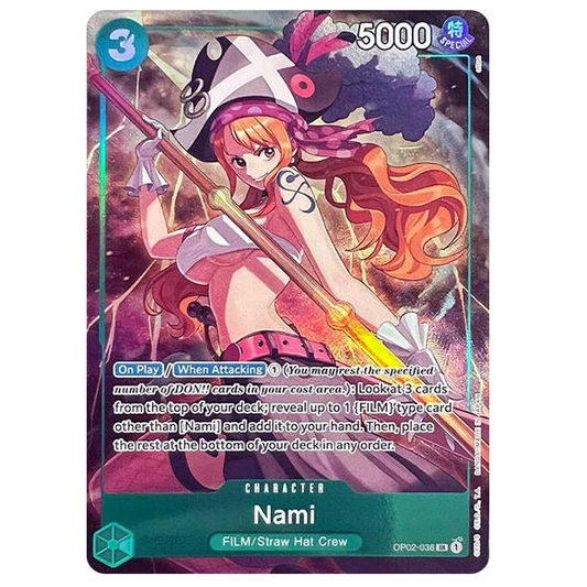 One Piece CG Nami Promo OP02-036