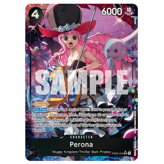 One Piece CG Perona *Alternate Art* Heroines EB03-045