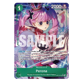 One Piece CG Perona *Alternate Art* Legacy of the Master OP12-034