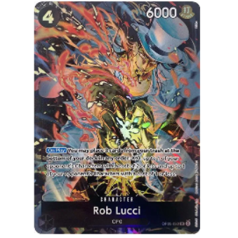One Piece CG Rob Lucci *One Piece Promotion Cards* OP05-093