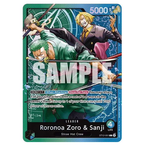 One Piece CG Roronoa Zoro & Sanji Starter Deck ST12-001