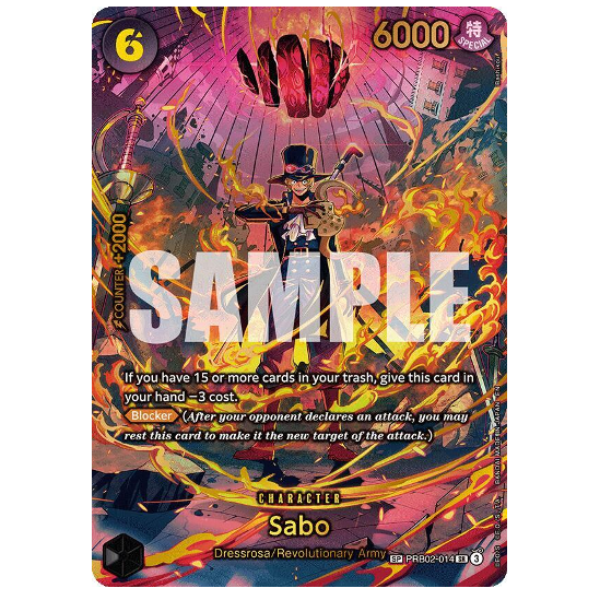 One Piece CG Sabo SP Adventure on Kami's Island PRB02-014
