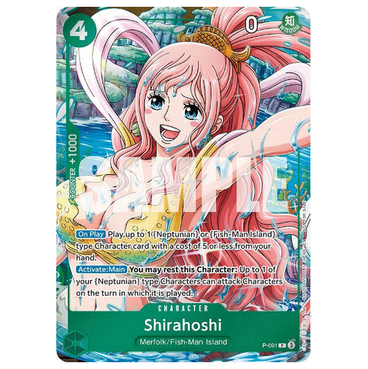 One Piece CG Shirahoshi Promo P-091