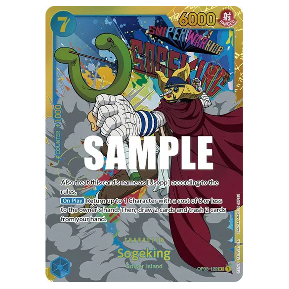 One Piece CG Sogeking Pillars of Strength OP03-122