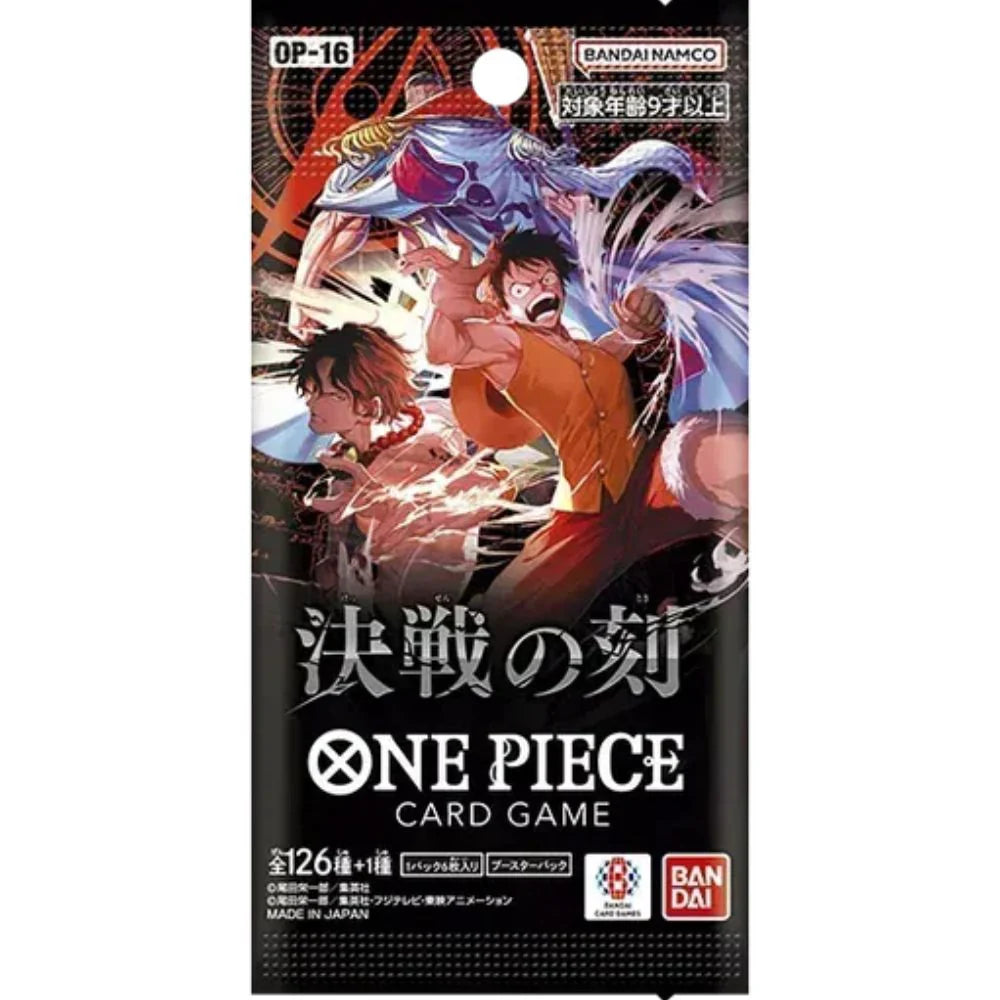One Piece CG The Time of Battle OP-16 Booster Pack (Japanese)