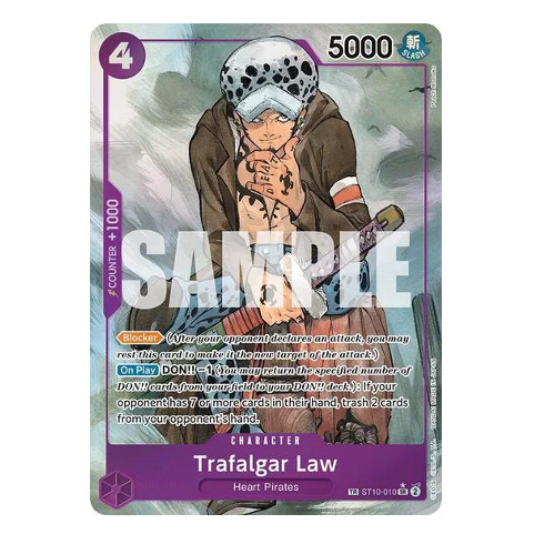 One Piece CG Trafalgar Law *Treasure Rare* 500 Years in the Future ST10-010