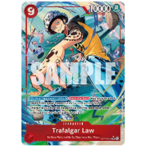 One Piece CG Trafalgar The Azure Sea's Seven *Alternate Art* OP14-009