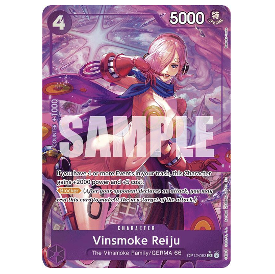 One Piece CG Vinsmoke Reiju *Alternate Art* Legacy of the Master OP12-063