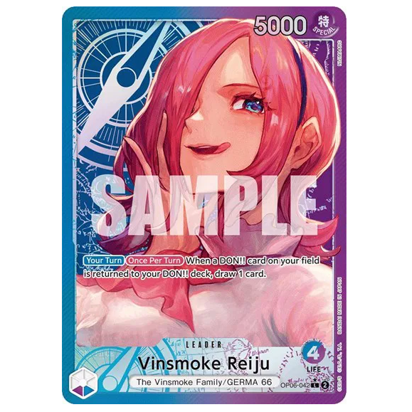 One Piece CG Vinsmoke Reiju *Alternate Art* Wings of the Captain OP06-042