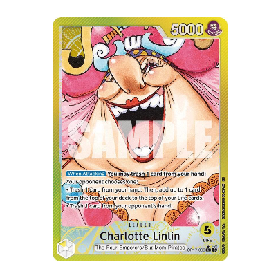 One Piece TCG Charlotte Linlin *Alternate Art* The Worlds Strongest Warriors OP17-099