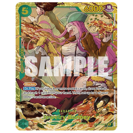 One Piece TCG Jewelry Bonney Legacy of the Master OP12-118