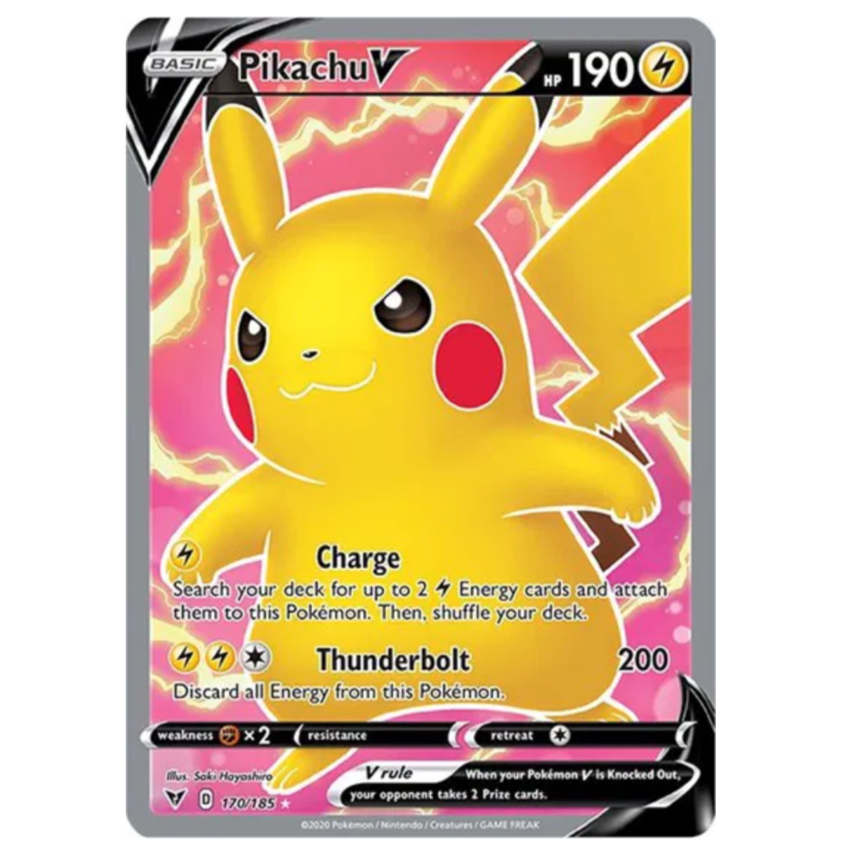 Pikachu V Vivid Voltage 170/185