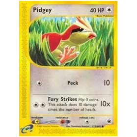 Pkemon TCG Pidgey Expedition 123/165