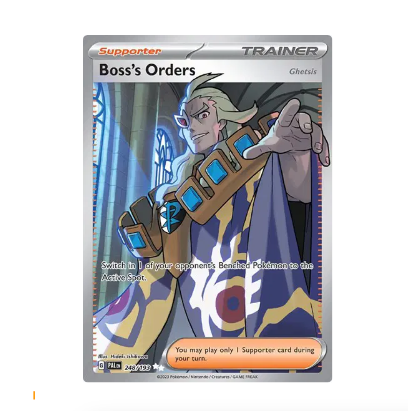 Pokémon TCG Boss's Orders Paldea Evolved 248/193