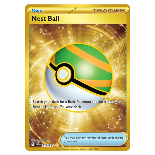 Pokémon TCG Nest Ball Scarlet & Violet Base Set 255/198