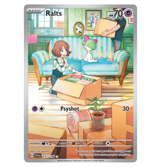 Pokémon TCG  Ralts Scarlet & Violet 211/198
