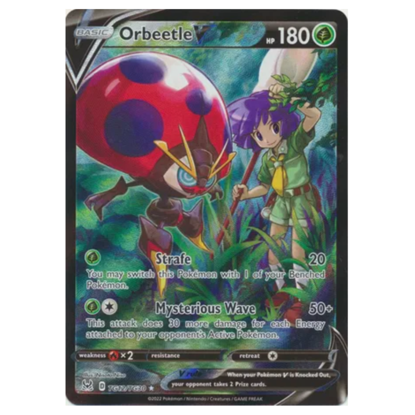 Pokemom TCG Orbeetle V Lost Origin TG12/TG30
