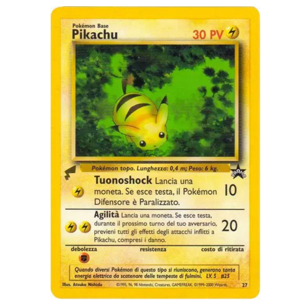 Pokemom TCG Pikachu Promo 27
