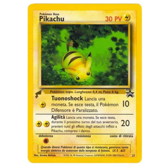 Pokemom TCG Pikachu Promo 27