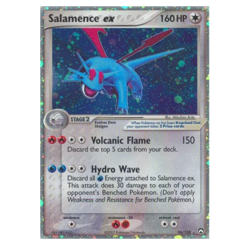 Pokemom TCG Salamence ex EX Power Keepers 96/108
