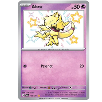 Pokemon TCG Abra *Baby Shiny* Shiny Paldean Fates 148/091