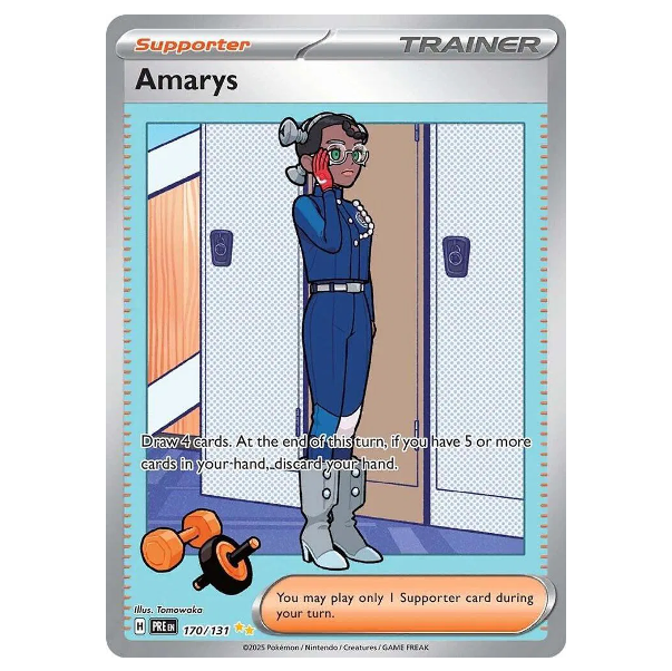 Pokemon TCG Amarys Prismatic Evolutions 170/131