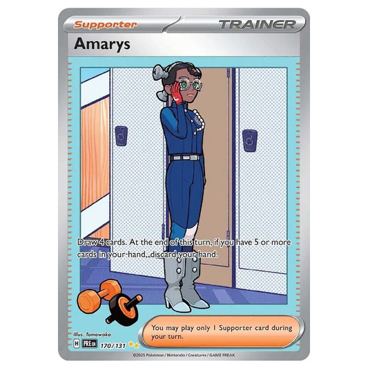 Pokemon TCG Amarys Prismatic Evolutions 170/131