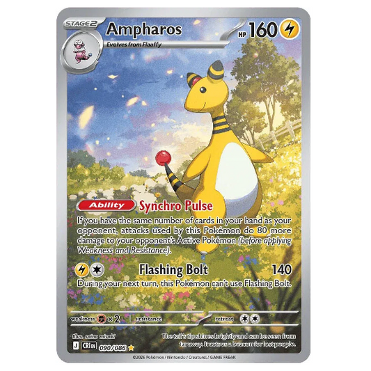 Pokemon TCG Ampharos Chaos Rising 090/086