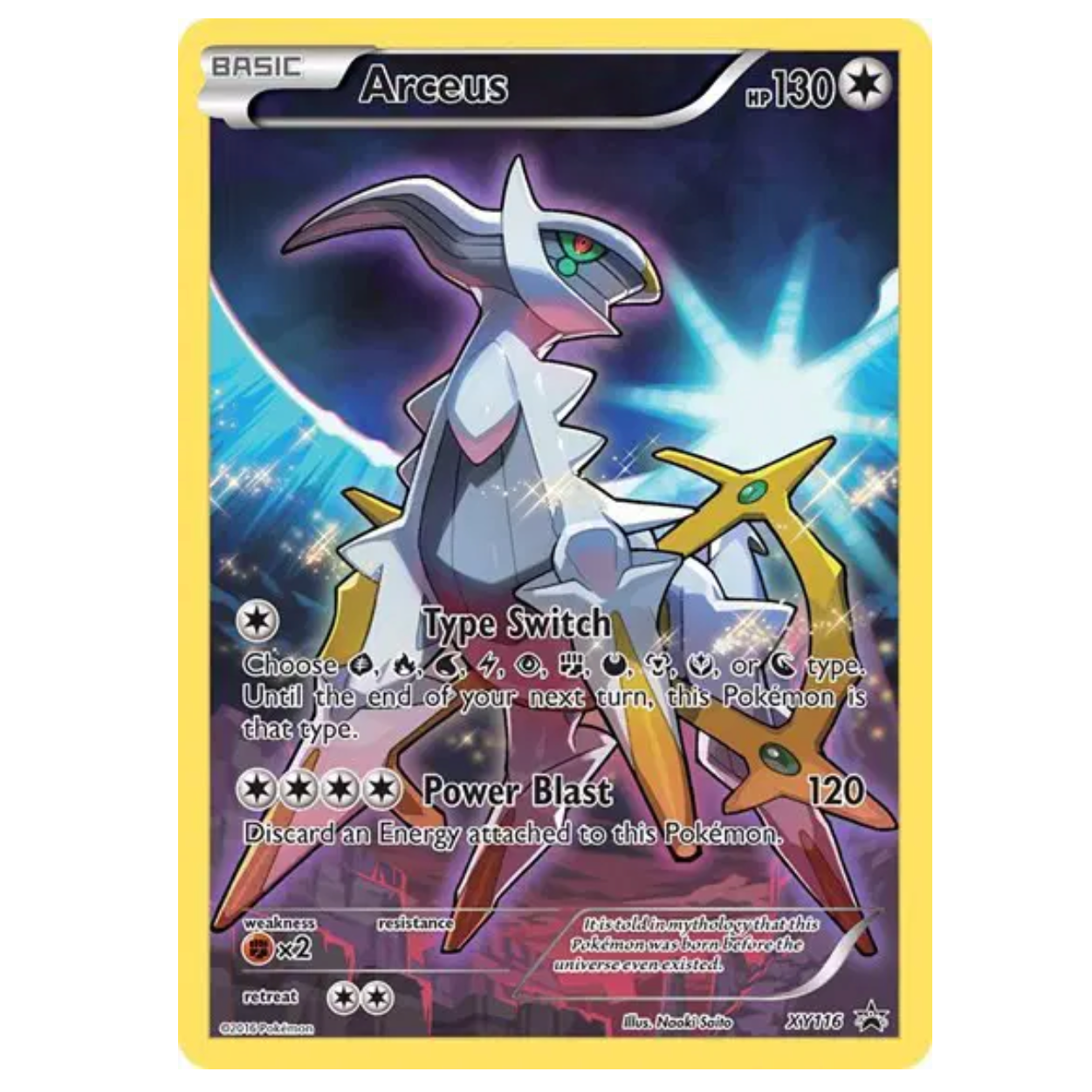 Pokemon TCG Arceus Promo XY116