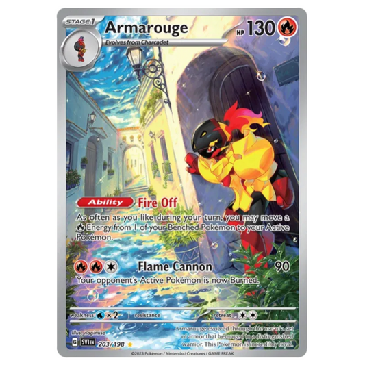 Pokemon TCG Armarogue Scarlet & Violet 203/198