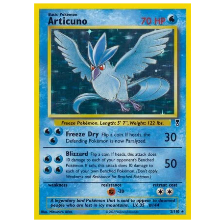 Pokemon TCG Articuno *Holo* Legendary Collection 2/110