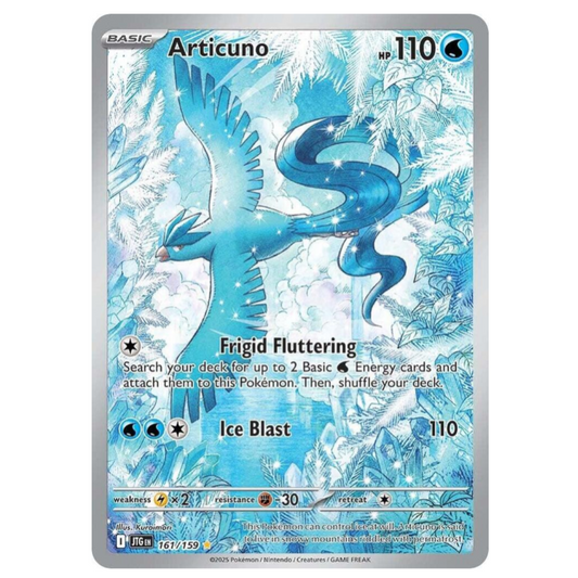 Pokemon TCG Articuno Journey Together 161/159