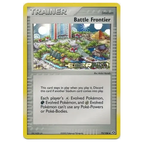 Pokemon TCG Battle Frontier *Reverse Holo* EX Emerald 75/106