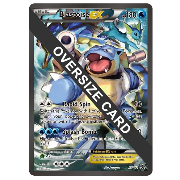 Pokemon TCG Blastoise EX Promo XY122 *Jumbo*