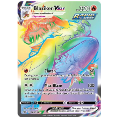 Pokemon TCG Blaziken VMAX Chilling Reign 200/198