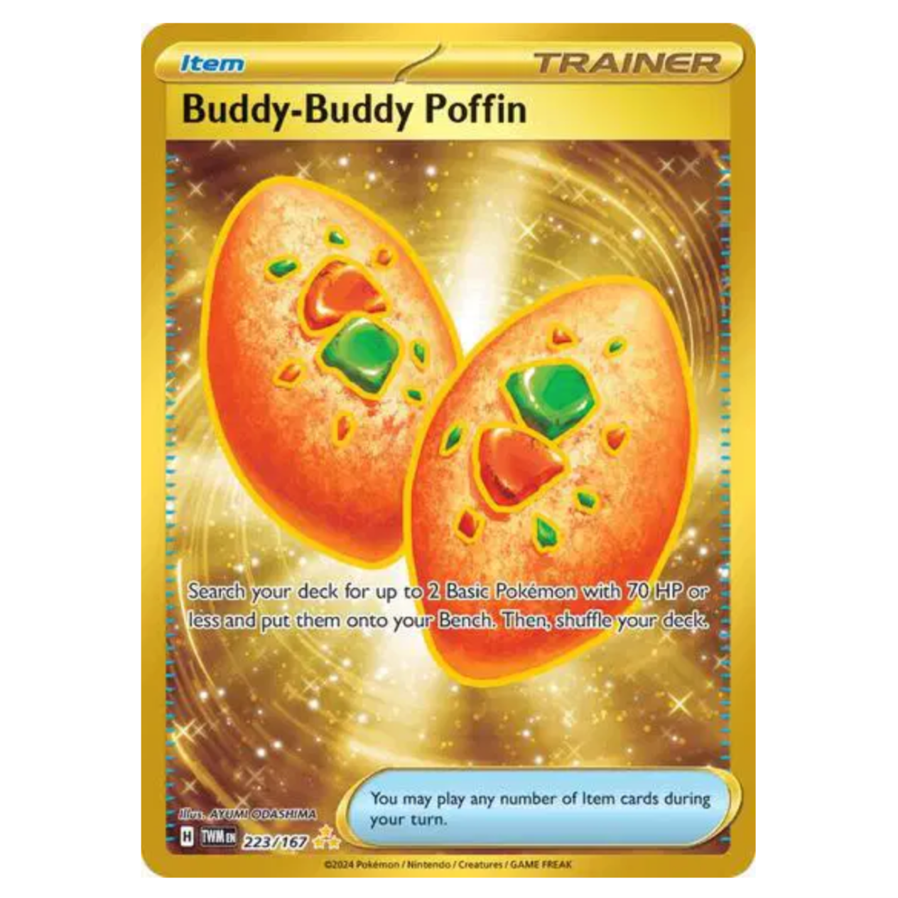 Pokemon TCG Buddy Buddy Poffin Twilight Masquerade 223/167