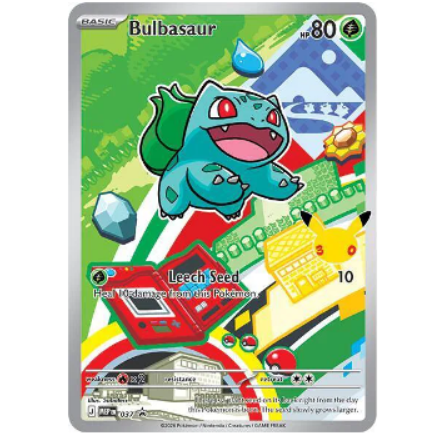Pokemon TCG Bulbasaur Mega Evolution 037