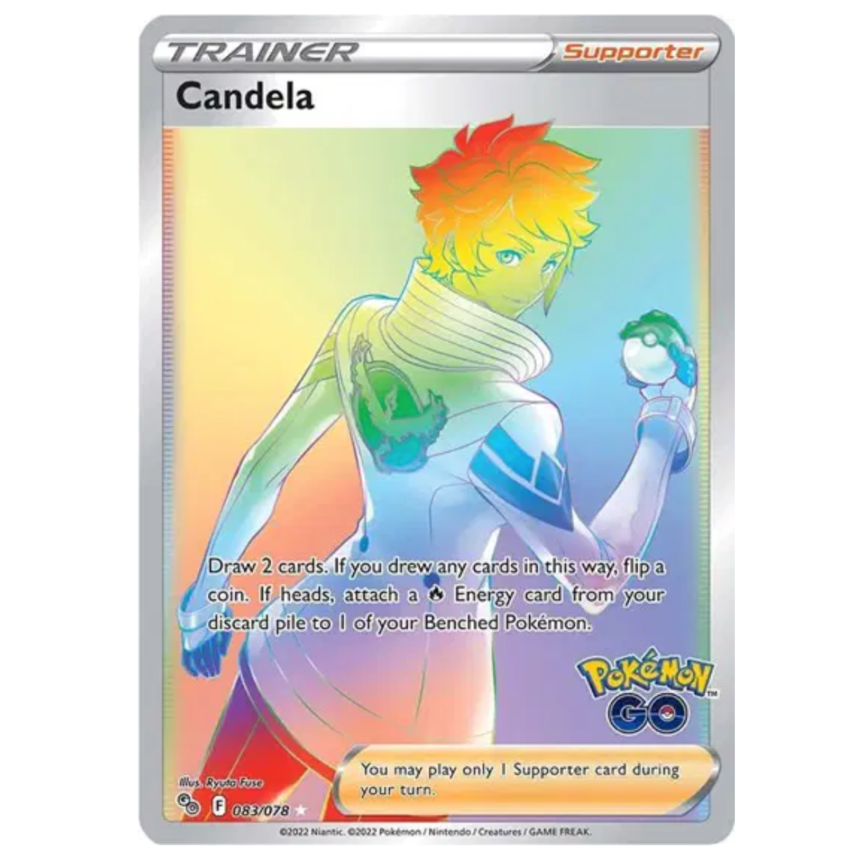Pokemon TCG Candela Pokemon GO 083/078